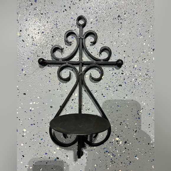Iron wall sconce - Picture 1 of 1